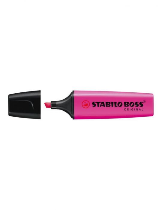 Textmarker stabilo boss varf 2-5 mm roz Stabilo - 1