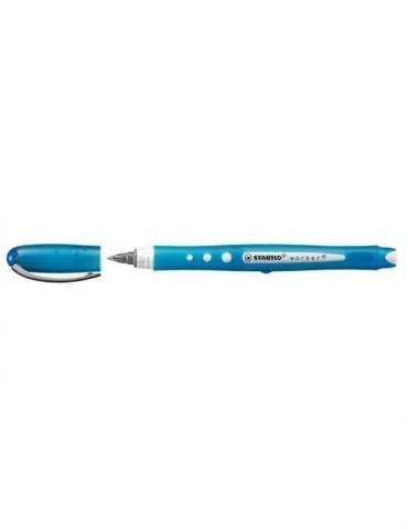 Roller cu cerneala stabilo bionic worker colorful 0.5 mm plastic albastru Stabilo - 1 - Tik.ro