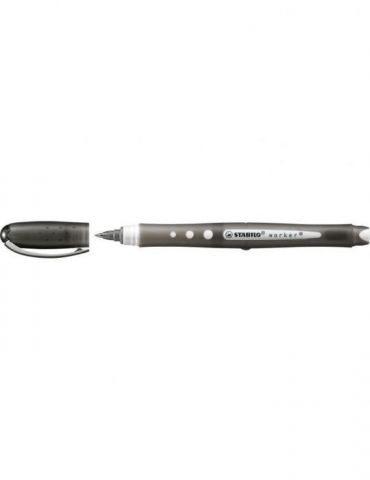 Roller cu cerneala stabilo bionic worker colorful 0.5 mm plastic negru Stabilo - 1 - Tik.ro