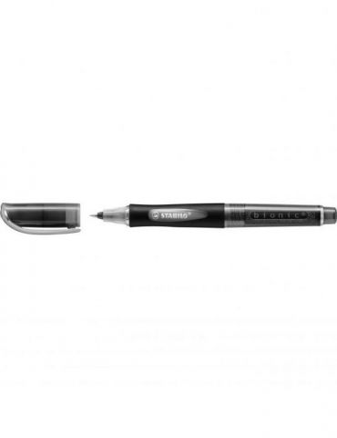 Roller cu cerneala stabilo bionic 0.4 mm plastic negru Stabilo - 1 - Tik.ro