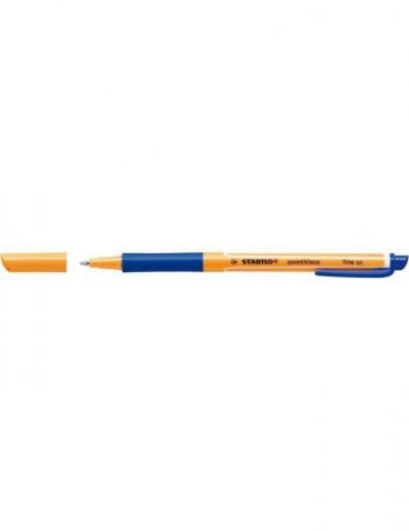 Roller cu gel stabilo point visco 0.5 mm plastic albastru Stabilo - 1 - Tik.ro