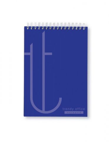 Blocnotes trendy blue cu spira a4 70 file matematica Rtc - 1 - Tik.ro