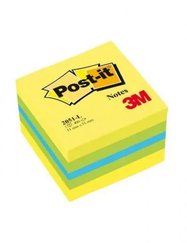 Notite adezive post-it galben/verde 51 x 51 mm 400 file Post-it - 1 - Tik.ro