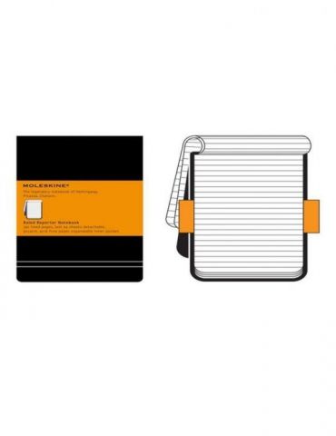 Agenda moleskine ruled reporter notebook pocket 14 x 9 cm dictando 192 file Moleskine - 1 - Tik.ro