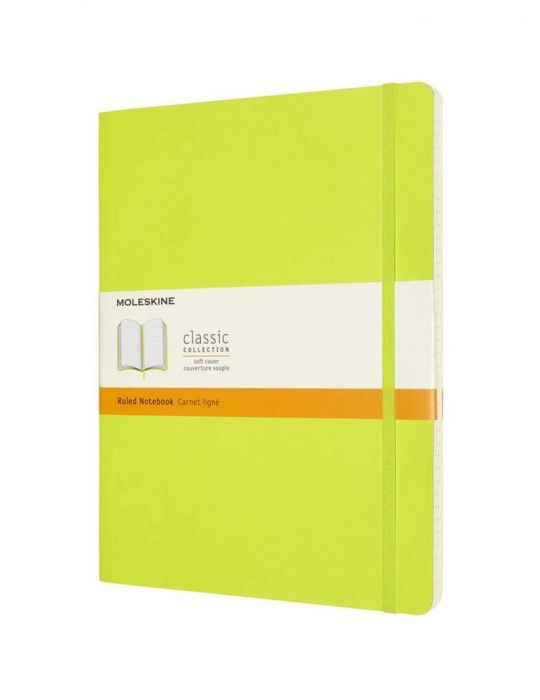 Agenda moleskine lemon green extra large ruled notebook soft 25 x 25 cm dictando 240 file Moleskine - 1
