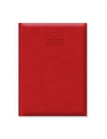 Agenda dakota a4 datata hartie ivory coperta rosie  - 1 - Tik.ro