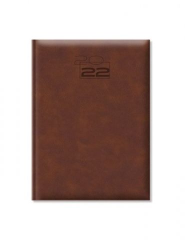 Agenda dakota a4 datata hartie ivory coperta maro  - 1 - Tik.ro