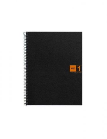 Caiet cu spira miquelrius originals a5 matematica 80 file portocaliu Miquelrius - 1 - Tik.ro