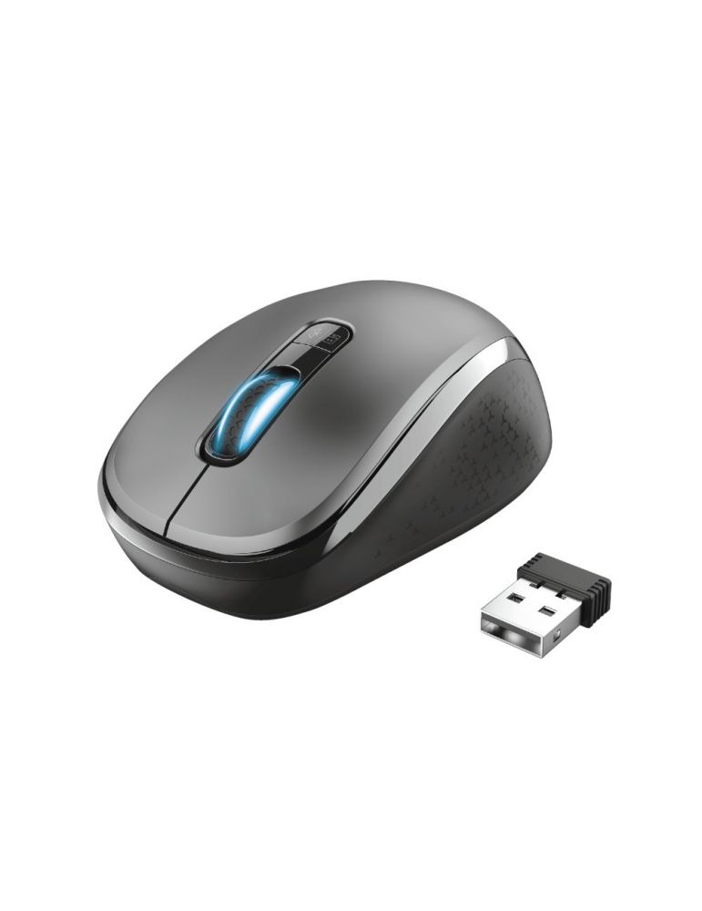 Mouse Optic Trust Yvi Dual Mode, USB/Bluetooth, Black