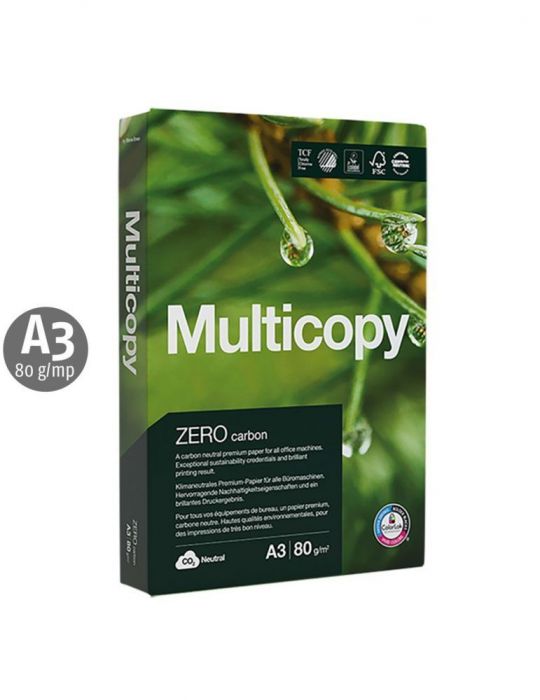 Hartie copiator multicopy zero a3 80 g/mp 500 coli/top Multicopy - 1