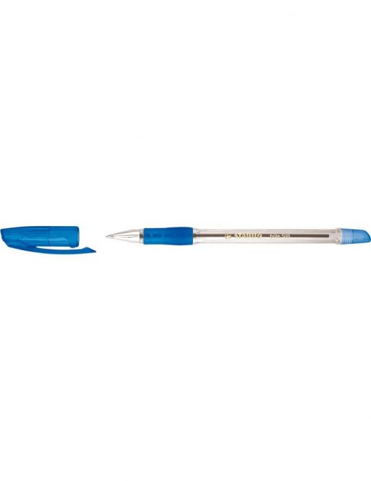 Pix stabilo bille 508 0.38 mm plastic albastru Stabilo - 1