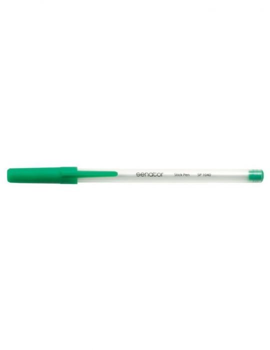 Pix senator stick pen seria 1000 0.7 mm plastic verde Senator - 1