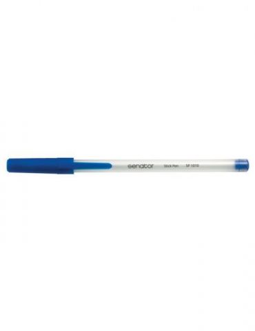 Pix senator stick pen seria 1000 0.7 mm plastic albastru Senator - 1 - Tik.ro