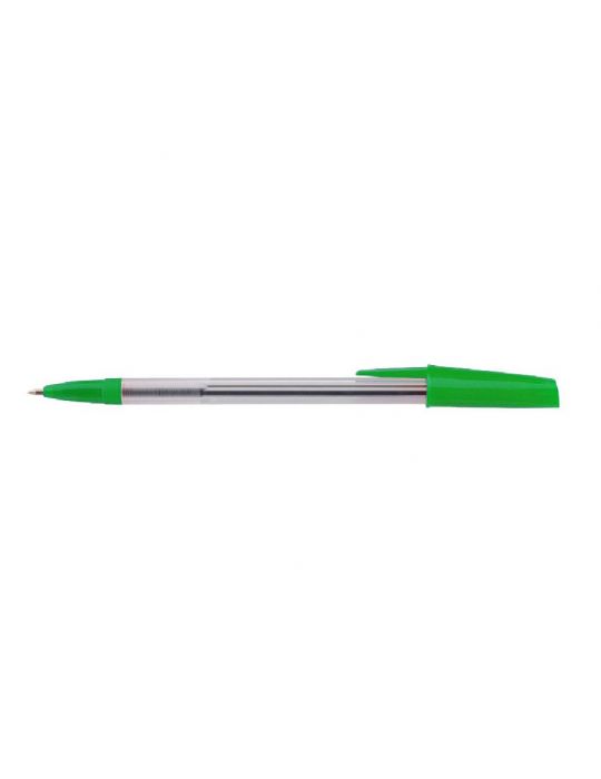 Pix fara mecanism corp transparent scriere verde 50 bucati/cutie  - 1