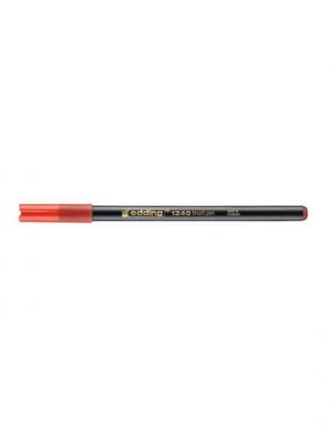 Marker edding 1340 varf tip pensula rosu Edding - 1 - Tik.ro