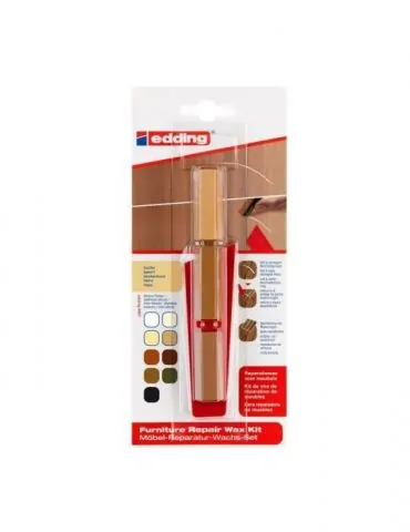 Kit edding 8901 ceara pentru reparatii mobila fag blister Edding - 1