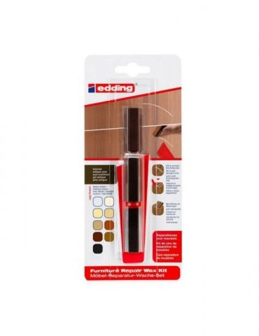 Kit edding 8901 ceara pentru reparatii mobila pin blister Edding - 1 - Tik.ro