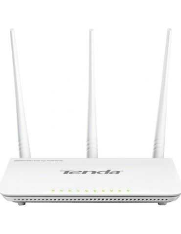 N300 2t3r wireless-n broadband router 4x 10/100mbps lan ports 3x Tenda - 1 - Tik.ro