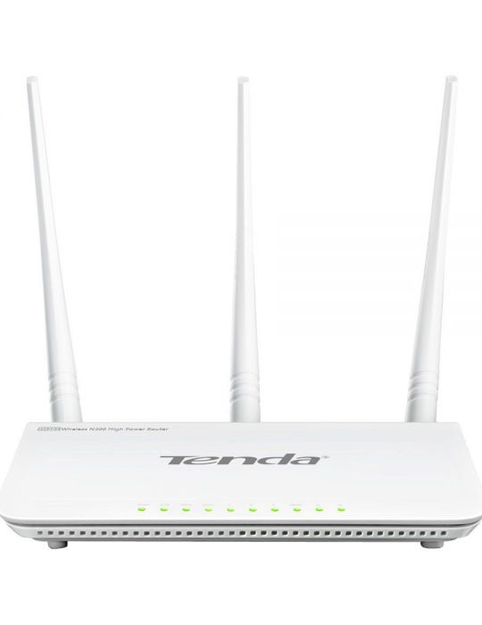 N300 2t3r wireless-n broadband router 4x 10/100mbps lan ports 3x Tenda - 1