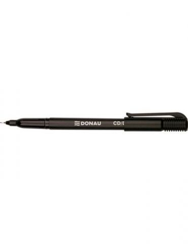 Marker pentru donau cd varf rotund 0.5 mm negru Donau - 1 - Tik.ro