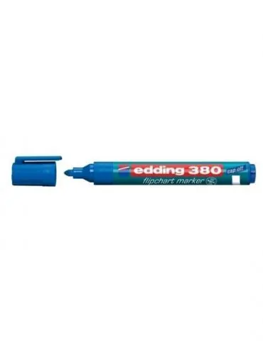 Marker edding 380 pentru flipchart varf rotund 1.5-3 mm albastru Edding - 1 - Tik.ro