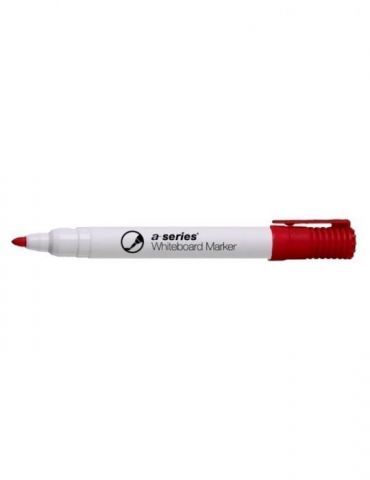 Marker pentru tabla a-series varf rotund 2 mm rosu A-series - 1 - Tik.ro