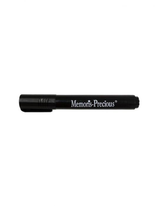 Marker permanent memoris-precious varf tesit 2-7 mm negru Memoris-precious - 1