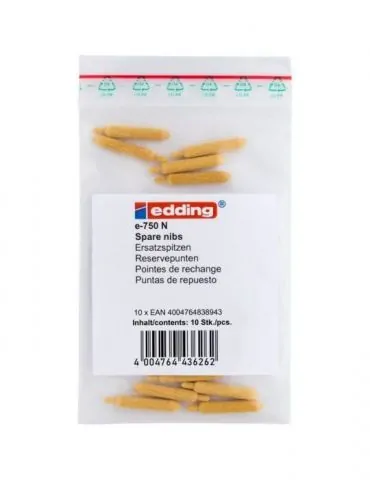 Varfuri rezerva edding pentru marker 750 10 bucati/set Edding - 1 - Tik.ro