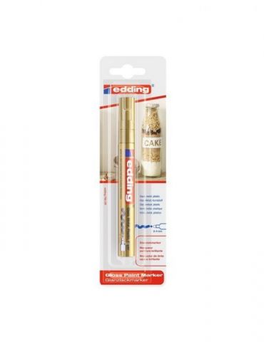 Marker edding 750 cu vopsea corp metalic varf 2-4 mm auriu blister Edding - 1 - Tik.ro