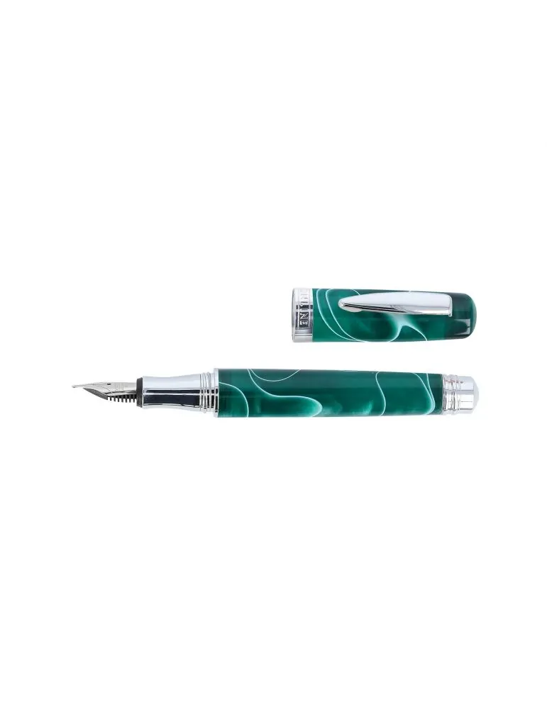 Stilou online bohemian art verde varf m ambalat in cutie