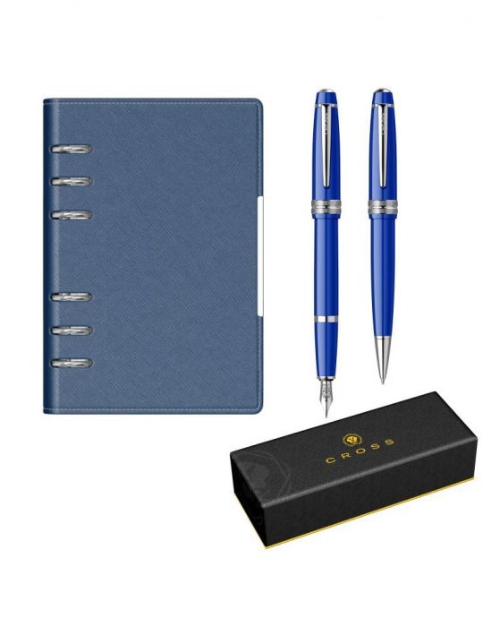Set stilou si pix cross bailey light blue organizer b6 asortat Cross - 1