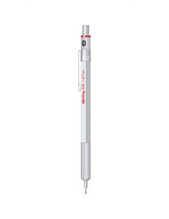 Creion mecanic 0.7 rotring 600 silver Rotring - 1