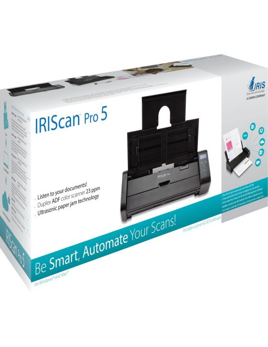 I.R.I.S. IRIScan Pro 5 Scanner ADF 600 x 600 DPI A4 Negru I.R.I.S. - 3