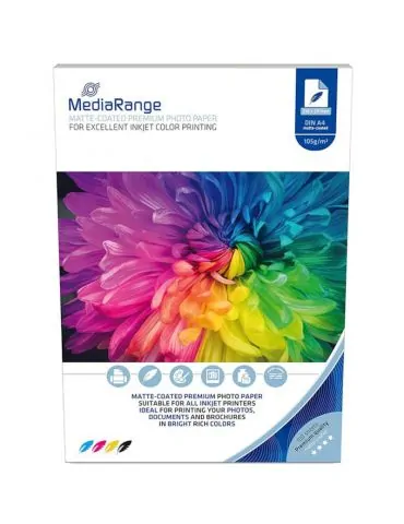 Hartie foto MediaRange Matte  A4 Mediarange - 1