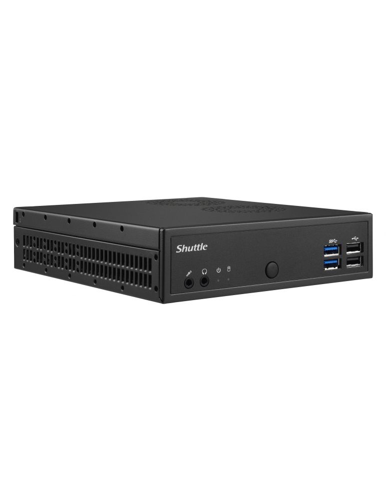 Shuttle XPС slim DH02U Dimensiune carcasă PC 3.5L Negru BGA 1356 3865U 1,8 GHz