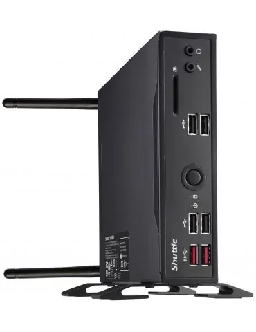 Shuttle XPС slim DS10U5 Dimensiune carcasă PC 1.3L Negru Intel SoC BGA 1528 i5-8265U 1,6 GHz Shuttle - 5