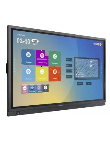 Newline TT-8619RS table albe interactive 2,18 m (86") 3840 x 2160 Pixel Ecran tactil Negru Newline - 2