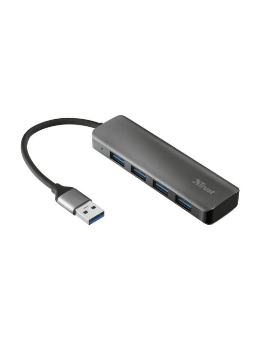 Trust Halyx Aluminium 4-Port USB 3.2 Hub Gri Trust - 1