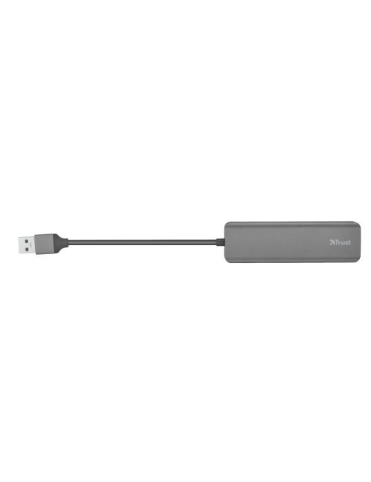 Trust Halyx Aluminium 4-Port USB 3.2 Hub Gri Trust - 4
