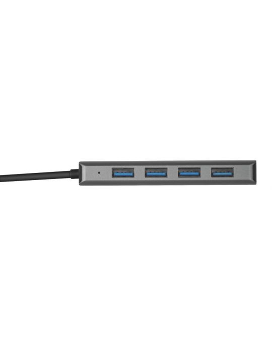 Trust Halyx Aluminium 4-Port USB 3.2 Hub Gri Trust - 5