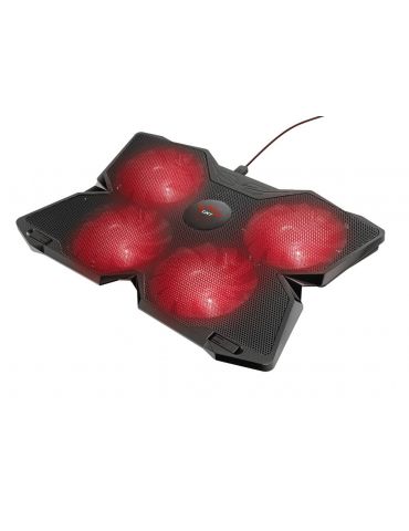 Trust GXT 278 suporturi de răcire pentru calculatoarele portabile 43,9 cm (17.3") Negru Trust - 1 - Tik.ro