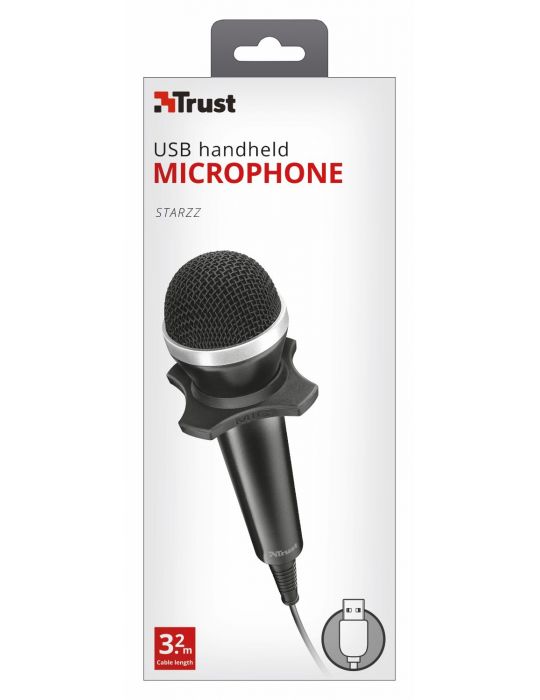 Trust STARZZ Negru Microfon PC Trust - 2