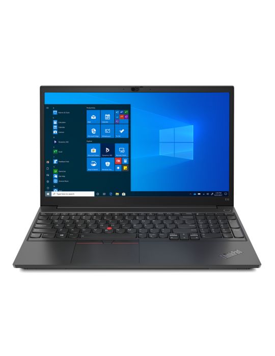 Laptop Lenovo ThinkPad E15 Gen 3, AMD Ryzen 7 5700U, 15.6inch, RAM 16GB, SSD 1TB, AMD Radeon Graphics, No OS, Black Lenovo - 1