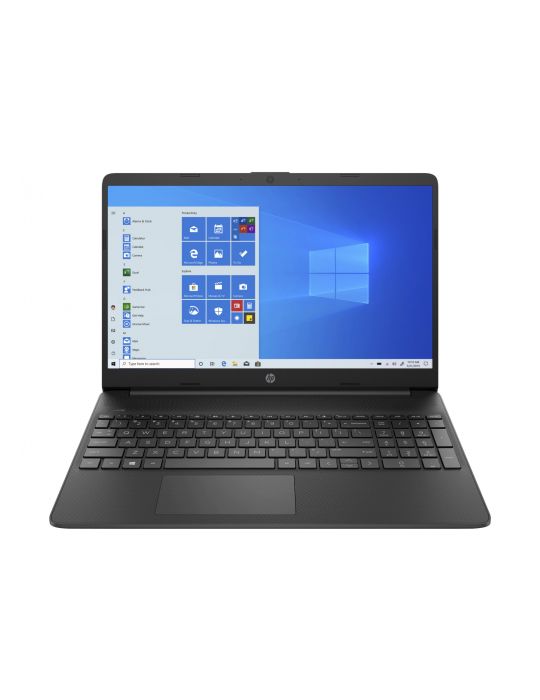 Laptop HP 15S-FQ3017NQ,Intel Celeron N4500,15.6",RAM 8GB,SSD 256GB,Intel UHD Graphics,Free DOS,Jet Black Hp inc. - 1