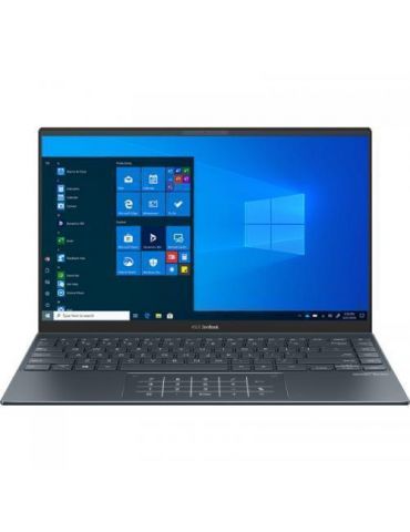 Laptop ASUS ZenBook 14 UM425QA-KI180W,AMD Ryzen 5 5600H,14",RAM 16GB,SSD 512GB,AMD Radeon Graphics,Win 11 Home,Pine Grey Asus - 