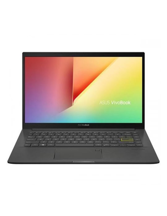 Laptop ASUS VivoBook K413EA-EK1730,Intel Core i5-1135G7,14", RAM 8GB,SSD 512GB,Intel Iris Xe Graphics,No OS,Indie Black Asus - 1