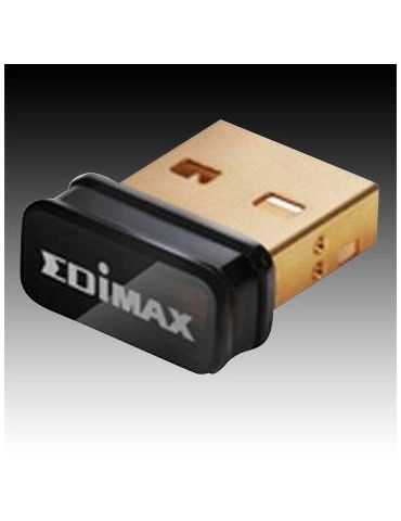 Edimax wireless mini-size usb nano adapter ew-7811un (150mbps 802.11 b/g/n Edimax - 1