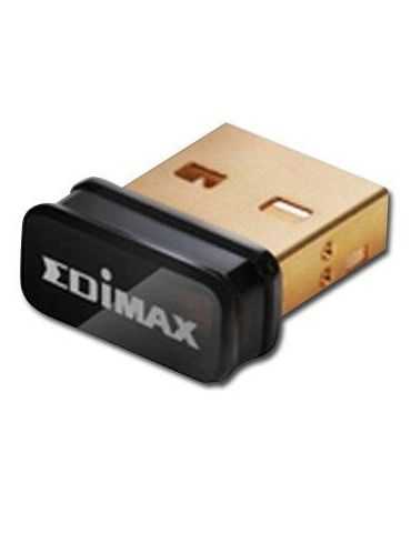 Edimax wireless mini-size usb nano adapter ew-7811un (150mbps 802.11 b/g/n Edimax - 1