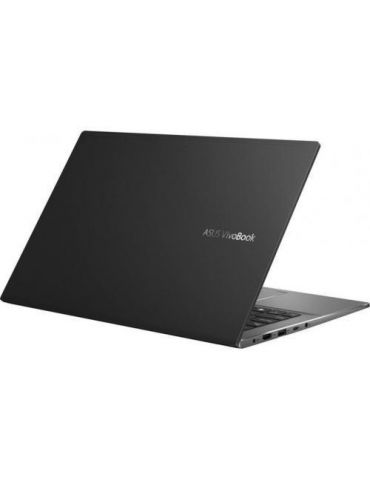 Laptop ASUS VivoBook S14 S433EA-KI2070,Intel Core i7-1165G7,14",RAM 8GB,SSD 512GB,Intel Iris Xe Graphics,No OS,Indie Black Asus 