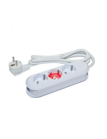 Prelungitor bachmann smart 3xcee7/3 fara intrerupator lungime cablu 1.5m h05vv-f Bachmann - 1 - Tik.ro